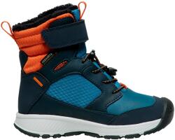KEEN Детски зимни ботуши Keen Kid's Skua Winter WP Winter boots - Sky Captain / Gold Flame - размер 24 (EU) (702-3645-0211)