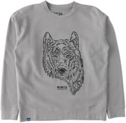 KAVU Мъжки пуловер Kavu Kavu Core Crew Jumper - Grey Wolf (017-4083-0212)