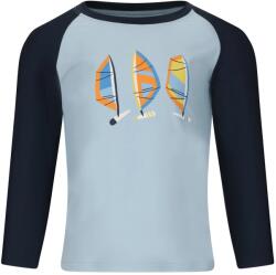 ZIG ZAG Детска плажна тениска от ликра ZIG ZAG Kid's Lassu UVA L/S T-Shirt Lycra - Cerulean - размер 92 (EU) (750-2635-0111)