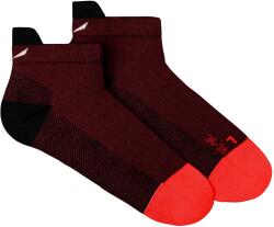 Salewa Дамски туристически чорапи Salewa Women's MTN TRN All Mountain Low Sock Walking socks - Syrah - размер 42-44 (EU) (201-4852-0413)
