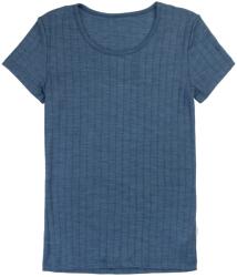 Joha Дамско мериносово термобельо Joha Women's Blouse Short Sleeves Merino base layer - Blue Melange (115-2730-0114)