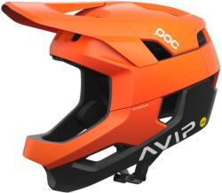 POC Full Face каска POC Otocon Race MIPS Bike helmet - Fluorescent Orange AVIP / Uranium Black Matt - размер L 59-62 cm (851-1176-0114)