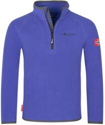 TROLLKIDS Детски поларен пуловер Trollkids Kid's Nordland Half Zip Fleece jumper - Ultramarine / Black - размер 116 (EU) (704-1727-3015)