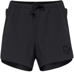 Norrøna Дамски шорти за бягане Norrøna Women's Senja Flex1 4'' Shorts Running shorts - Caviar (112-3142-0113)