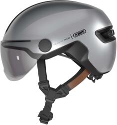 ABUS Каска за велосипед ABUS Hud-Y Bike helmet - Gleam Silver - размер M 54-58 cm (851-1161-1012)