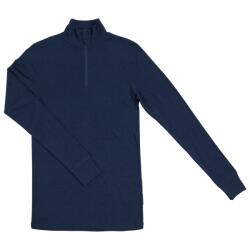 Joha Мъжко мериносово термобельо Joha Blouse with Zip Merino base layer - Dark Blue (015-1242-0214)