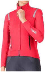 Castelli Дамско термо яке за колоездене Castelli Women's Perfetto RoS 3 Jacket Cycling jacket - Hibiscus / Black Reflex (151-0781-0114)
