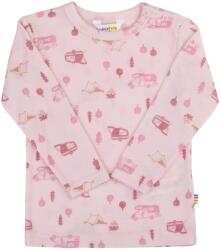 Joha Детски вълнен пуловер Joha Kid's Blouse L/S Merino longsleeve - Light Pink - размер 100 (704-5941-0213)