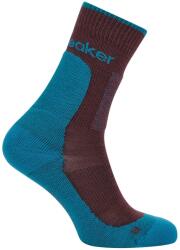 Icebreaker Дамски туристически чорапи Icebreaker Women's Merino Hike+ Medium Crew Walking socks - Java / Tidal Teal - размер 35-37 (EU) (201-9238-0611)