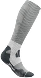 Bauerfeind Sports Дамски чорапи за бягане Bauerfeind Sports Women's Trail Run Compression Socks Running socks - Graphite Grey - размер 35-38 (201-8092-0314)