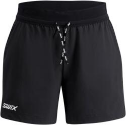 Swix Дамски шорти за бягане Swix Women's Force Shorts 5-Inch Running shorts - Jet Black - размер XS (112-4367-0211)