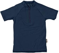 Sterntaler Детска плажна тениска от ликра Sterntaler Kid's Short-Sleeve Swim Shirt Half Zip Lycra - Navy Blue - размер 74/80 (EU) (750-1763-0311)