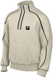 Nike Мъжки пуловер Nike Air BB Fleece Quarter Zip Jumper - Light Bone / Black - размер XXL (017-4497-0115)