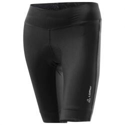 Löffler Шорти за колоездене Löffler Women's Bike Short Tights Tour Cycling bottoms - Black / Grey Melange - размер 50 (EU) (155-0853-0119)