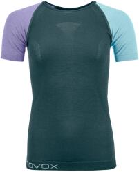 Ortovox Дамско мериносово термобельо Ortovox Women's 120 Comp Light Short Sleeve Merino base layer - Dark Arctic Grey (115-0993-0713)