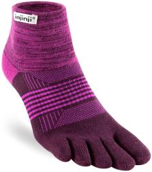 Injinji Дамски туристически чорапи Injinji Women's Trail Midweight Mini Crew Walking socks - Violet - размер 40, 5-44, 5 (EU) (201-3761-0912)