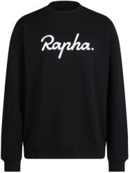 Rapha Мъжко яке за тренировка Rapha Heavyweight Cotton Sweatshirt Large Logo Training jacket - Black / White - размер XXL (003-3465-0116)