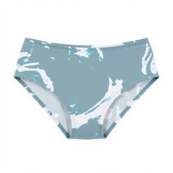 Hurley Дамско бикини долнище Hurley Women's BTM High Waist Bikini bottom - Worker Blue (150-6422-0113)