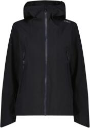 CMP Дамско водоустойчиво яке CMP Women's 2 Layer Jacket Fix Hood Waterproof jacket - Antracite - размер 48 (EU) (102-4532-0118)