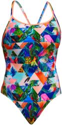 Funkita Дамски бански костюм Funkita Women's Diamond Back One Piece Swimsuit - Palm Prism - размер 36 (EU) (150-5659-1213)