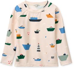LIEWOOD Детска ликра LIEWOOD Kid's Noah Printed Longsleeve Swim Tee Lycra - Sailing / Sandy - размер 116 (EU) (750-2489-0115)