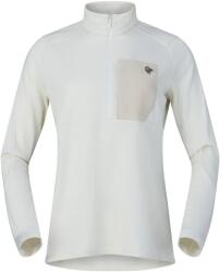 Norrøna Дамски поларен пуловер Norrøna Women's Femund Warm1 Half-Zip Fleece jumper - Snow White (105-6113-0212)