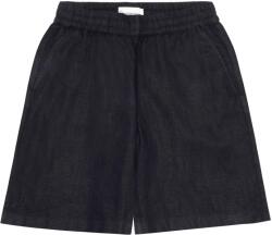 KnowledgeCotton Apparel Дамски къси панталони KnowledgeCotton Apparel Women's Posey Wide Mid-Rise Shorts - Black Jet - размер XXL (112-3725-0115)