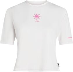 O'Neill Дамска плажна тениска от ликра O'Neill Women's Hybrid UPF Polygiene T-Shirt Lycra - Snow White (150-6547-0213)