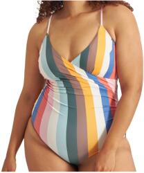 DEDICATED Дамски бански костюм DEDICATED Women's Wrap Swimsuit Klinte Swimsuit - Stripes Multi Color (150-1515-1112)