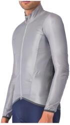 Castelli Мъжко ветрозащитно яке за колоездене Castelli Aria Shell 2 Jacket Cycling jacket - Silver Gray / Dark Gray - размер XXL (051-1414-0416)