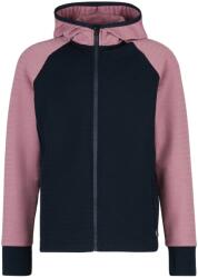 Stoic Детско вълнено яке Stoic Kid's MerinoFleece260 FlenSt. Jacket with Hood Merino jacket - Dark Orchid / Dark Navy - размер 164 (EU) (703-6424-0216)