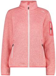 CMP Дамско поларено яке CMP Women's Jacket Jacquard Knitted Fleece jacket - Coral / Bianco - размер 48 (EU) (105-4942-2418)