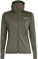 Salewa Дамско поларено яке Salewa Women's Agner Hybrid Polarlite Fullzip Hoody Fleece jacket - Faded Green Melange - размер 40 (EU) (105-2337-1415)