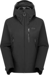 Rab Дамско водоустойчиво яке Rab Women's Downpour Mountain Jacket Waterproof jacket - Black - размер 8 (UK) (102-4663-0111)