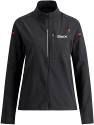 Swix Дамско яке за бягане Swix Women's 30K Jacket Running jacket - Jet Black (128-0675-0212)