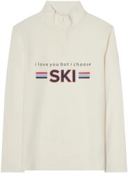 We Norwegians Дамски вълнен пуловер We Norwegians Women's Bibi ZipUp Jumper - Off White - размер XS (105-6529-0211)