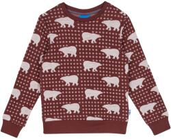 finkid Детски вълнен пуловер Finkid Kid's Uniikki Nordik Wool jumper - Cranberry - размер 90/100 (EU) (704-5484-0112)
