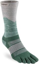 Injinji Дамски чорапи за бягане Injinji Women's Trail Midweight Crew Walking socks - Alpine - размер 40, 5-44, 5 (EU) (201-3760-0612)