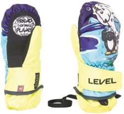LEVEL Детски ръкавици Level Kid's Animal Rec Gloves - Yellow / Blue - размер 0 (202-7337-0411)