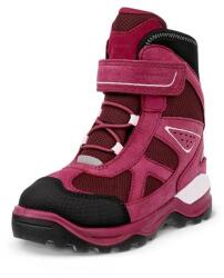 Ecco Детски зимни ботуши Ecco Kid's Snow Mountain 1S Lace Winter boots - Black / Red Plum / Dark Ruby - размер 35 (EU) (702-4579-0222)