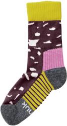Namuk Детски мериносови чорапи Namuk Kid's Peak Merino Hiking Socks Walking socks - Mulberry / Canary - размер 35-38 (EU) (201-6844-0914)