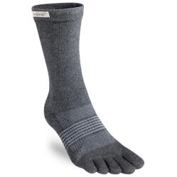 Injinji Дамски чорапи за бягане Injinji Women's Trail Midweight Crew Walking socks - Granite - размер 40, 5-44, 5 (EU) (201-3760-0512)