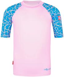Trollkids Детска ликра Trollkids Girl's Haukland T Lycra - Dynamic Blue / Candy Pink - размер 92 (EU) (750-1978-0411)
