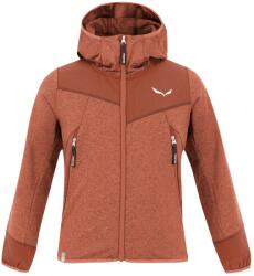 Salewa Детско поларено яке Salewa Kid's Agner Melange PolarLite Full Zip Hoody Fleece jacket - Etruscan Red - размер 152 (EU) (703-3816-0416)