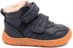 Bisgaard Детски зимни ботуши Bisgaard Kid's Barefoot Becky Lamb Winter boots - Navy - размер 25 (EU) (702-4557-0217)