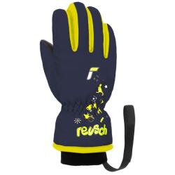 Reusch Детски ръкавици Reusch Kid's Kids Gloves - Dress Blue / Safety Yellow - размер III (202-5108-0212)