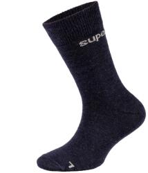 super. natural Детски мериносови чорапи super. natural Kid's All Day Socks 2-Pack Merino socks - Navy Blazer / Wing Grey - размер 19-22 (EU) (207-1113-0311)