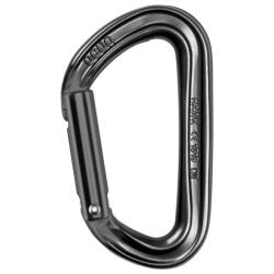 Ocun Карабинер с щифт Ocun Hawk Straight Snapgate carabiner - Anthracite / Anthracite - размер One Size (321-0161-0211)