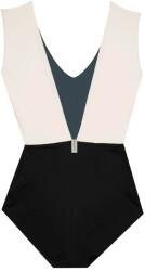 MYMARINI Дамски бански костюм MYMARINI Women's Summerbody Swimsuit - Black / Grey / White (150-5878-0113)
