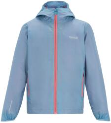 Regatta Детско водоустойчиво яке Regatta Kid's Lever Waterproof jacket - Washed Denim / Peach Pink - размер 3-4 Years (703-7792-0611)